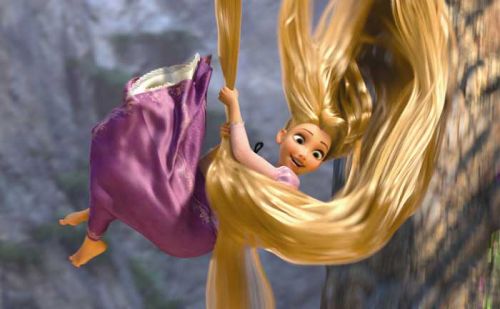 Rapunzel in Disney's Tangled  